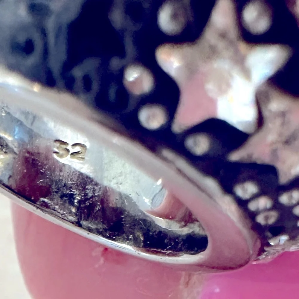 Swarovski Women's Metallic Crystal Star Dome Ring